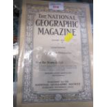 NATIONAL GEOGRAPHIC MAGAZINE JANUARY 1916 (NUMBER ONE)