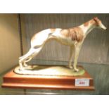 ORB BONE CHINA 'GREYHOUND', DESIGNED BY DAVID R.BOWKETT, MODELLED BY DAVE SCYNER 11 / 250, INSET