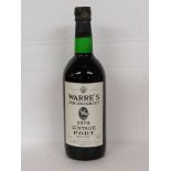 Warre's Tercentenary 1970 vintage Port, imported and bottled for Percy Fox & Co, Ltd (one bottle) (