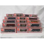 Sixteen boxed 00 gauge Lima Models carriages and wagons - four 305356, five 305635, one 305360,