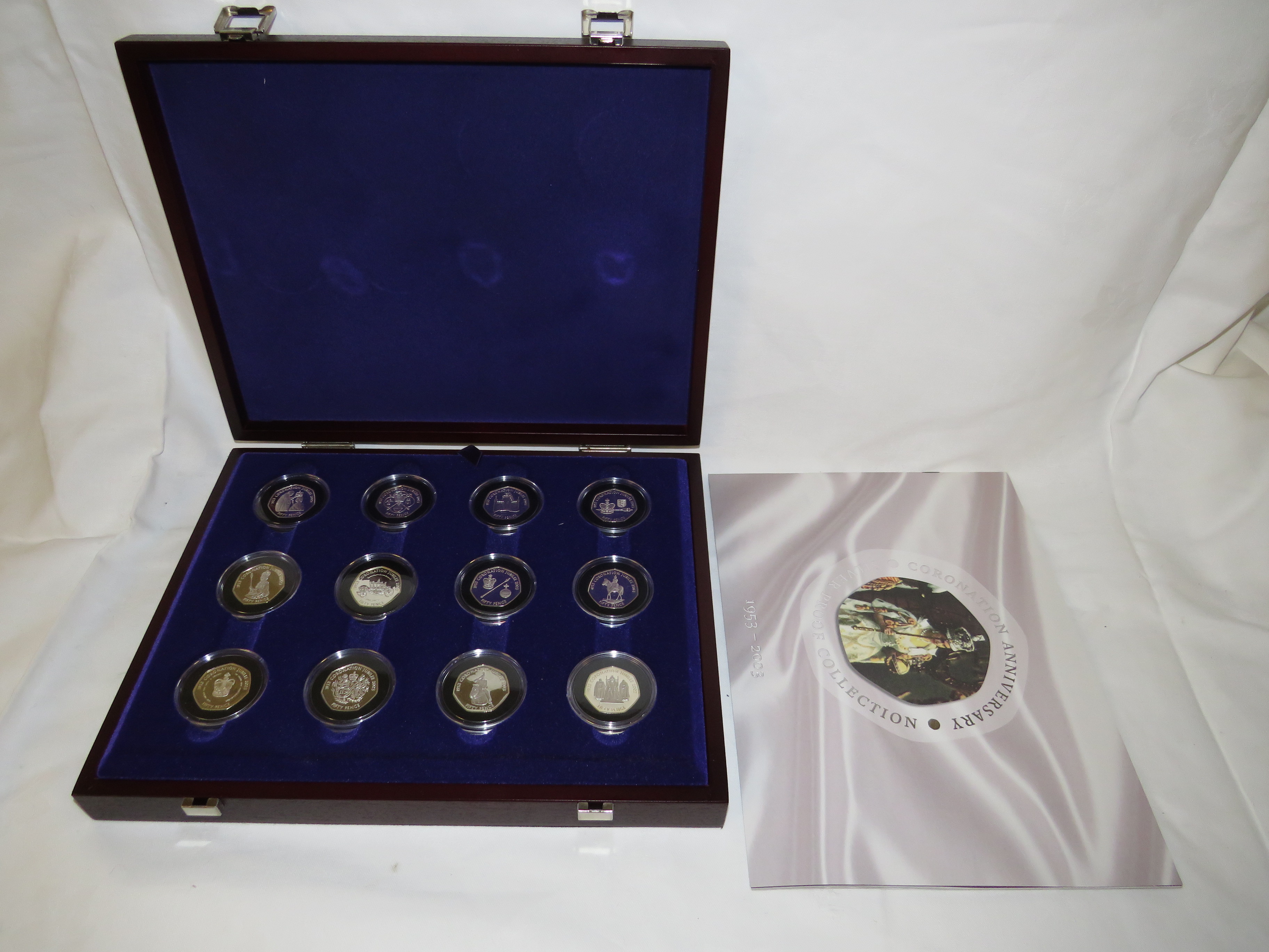 Royal Mint Coronation Anniversary Silver Proof Collection to celebrate the fiftieth anniversary of