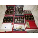 Twenty Royal Mint United Kingdom proof coin sets (in circulating alloys) - 1983, 1988, 1989, 1990 (