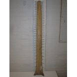 Sawfish rostrum, 64 teeth, length 140cm, c1967 (CITES Article 10 Licence obtained)