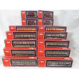 Fourteen boxed 00 gauge Lima Models carriages and wagons - four 5343, three 5321, two 5332, four