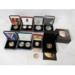Royal Mint End of WW2 commemorative £2 silver proof coin with case and certificate Royal Mint