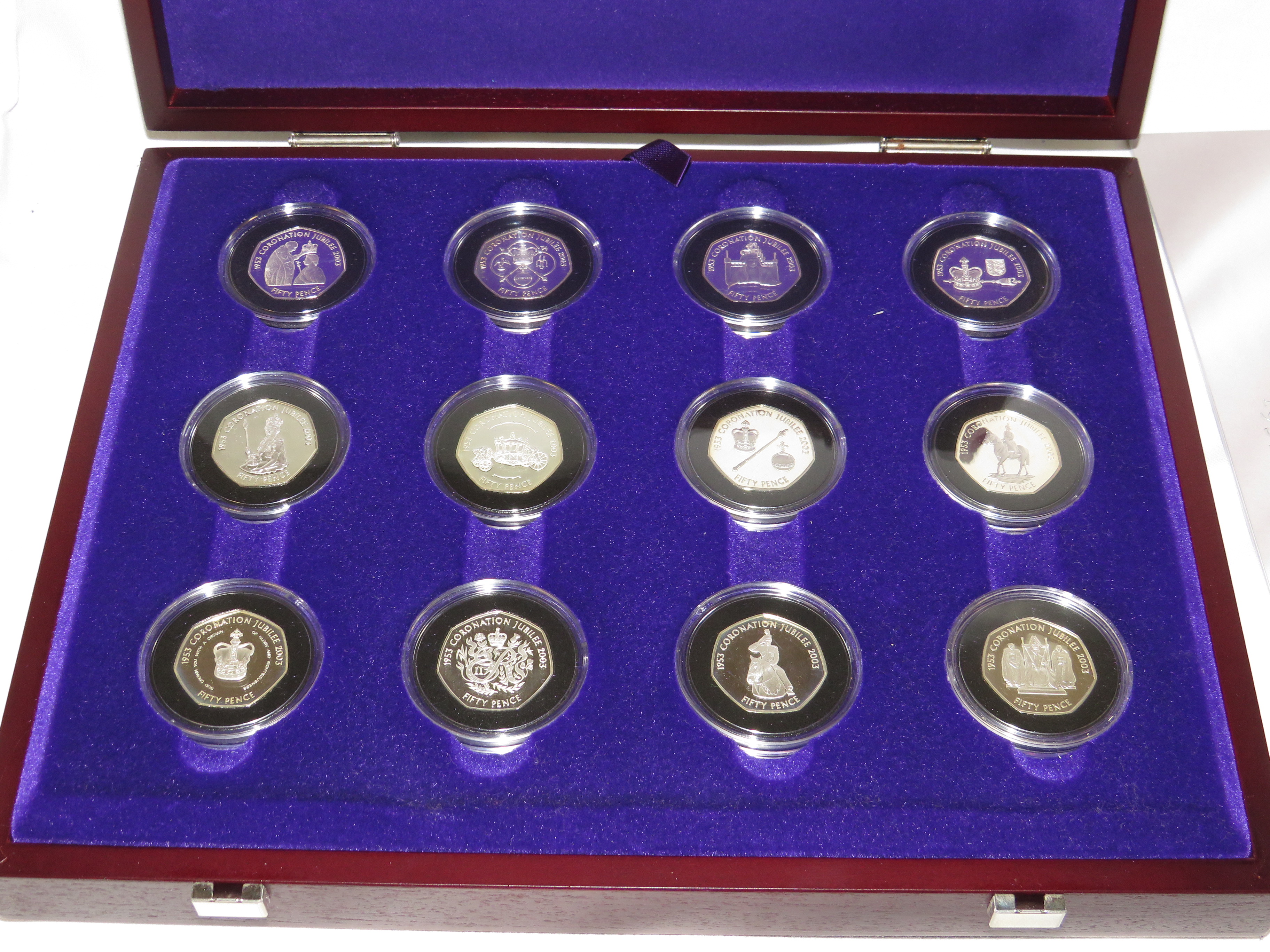 Royal Mint Coronation Anniversary Silver Proof Collection to celebrate the fiftieth anniversary of - Image 2 of 2