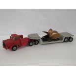 Dinky Supertoys 986 Mighty Antar low loader carrying propeller, A/F, no box