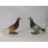 Beswick pigeon 1383 '34' and Beswick pigeon 1383 '29'