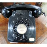 BLACK DIALER TELEPHONE