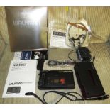 SONY WM-D6C WALKMAN PROFESSIONAL STEREO CASSETTE RECORDER WITH BOX, INSTRUCTION MANUAL AND