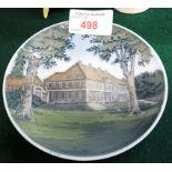 ROYAL COPENHAGEN MINIATURE PORCELAIN DISH 'HINDSGAVL' NUMBERED 4445