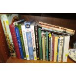 SMALL QUANTITY OF BOOKS ABOUT RAILWAYS (ONE SHELF)