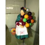 ROYAL DOULTON FIGURINE 'THE OLD BALLOON SELLER' HN1315 WITH GREEN FACTORY TRANSFER MARK