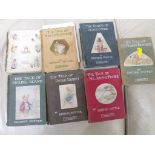 SEVEN F. WARNE & CO LTD BEATRIX POTTER BOOKS (A/F)