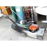 VICTA MUSTANG PETROL LAWN MOWER WITH ELECTRIC START (CHARGER IN OFFICE)