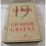 Graham Greene - Nineteen Stories, published by William Heinemann Ltd, 1947, dustwrapper