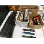 An assortment of OO gauge model railway in play worn condition with no boxes - a Lima diesel