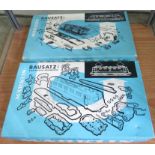 Two Marklin HO gauge Construction Kits - Electric Locomotive 3937 (the model is assembled, in box,