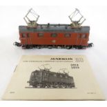 Marklin HO gauge model electric locomotive 3018/3019, with instruction book (no box)