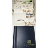 Foreign first day covers, stamped envelopes, ephemera, etc