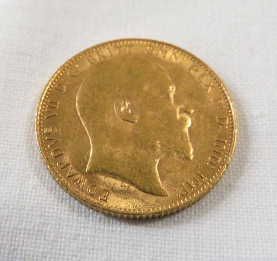 Edward VII 1908 sovereign