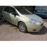 FIAT GRAND PUNTO DYNAMIC 8V AUTOMATIC, FIVE DOOR HATCHBACK, 1368CC PETROL ENGINE, WF56PXD REGISTERED