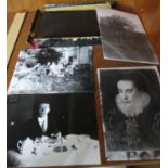 Four black and white photographic negative glass plates (12cm x 16.5cm) with contact prints,