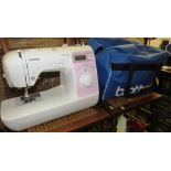 BROTHER ANNIVERSARY INNOV-IS10 ELECTRIC SEWING MACHINE WITH DIGITAL DISPLAY IN FIBRE CARRY BAG