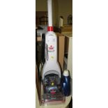 BISSELL QUICKWASH COMPACT PLUS CARPET CLEANER WITH BOTTLE OF WASH FLUID