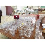 LARGE SELECTION OF VARIOUS DRINKING GLASSES