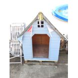 WOODEN OUTDOOR CHILD'S PLAYHOUSE