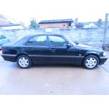 BLACK MERCEDES C180 CLASSIC SELECTION AUTOMATIC FOUR DOOR SALOON, W568RLD REGISTERED 13/04/2000,