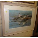 TWO FRAMED AND GLAZED LIMITED EDITION PRINTS - BALLET DANCER AND VENETIAN SCENE, EACH SIGNED AND
