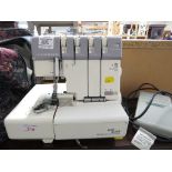 JANOME MYLOCK 634D ELECTRIC OVERLOCKER SEWING MACHINE WITH CARRY BAG