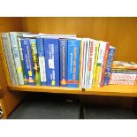 SHELF OF SPORT RELATED BOOKS