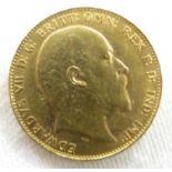 Edward VII 1907 sovereign