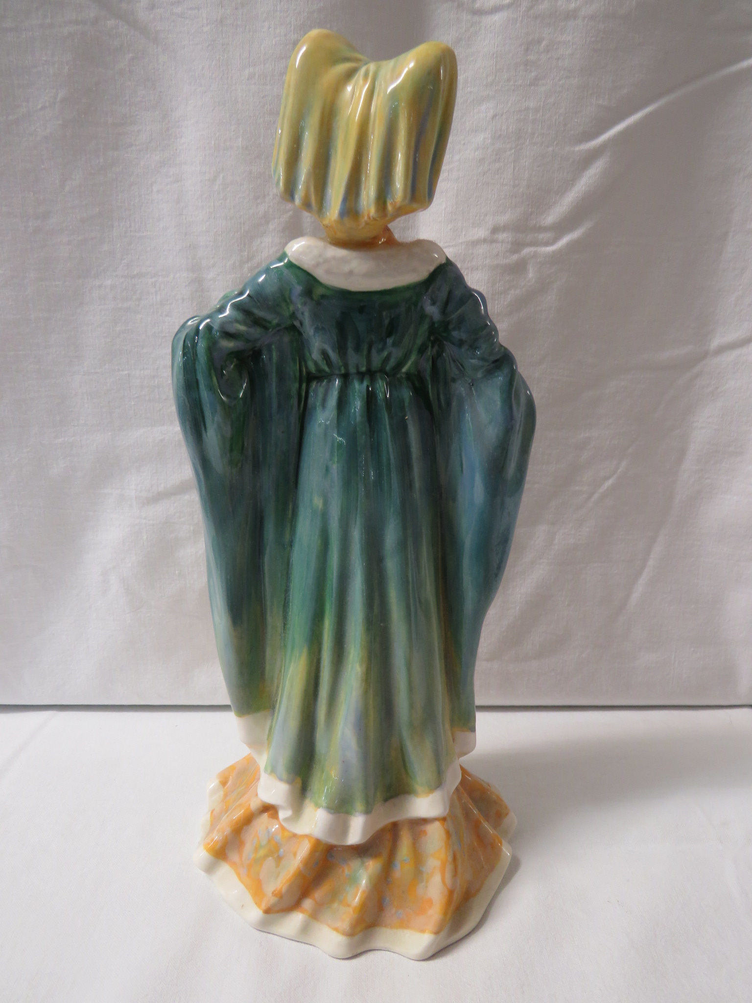 Royal Doulton figure Margaret of Anjou 1430-1482 HN 2012, green factory transfer mark, various - Image 2 of 5