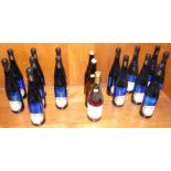 Seven bottles of Pieroth Blue 2013 Burg Layer Schlosskapelle 750ml, seven bottles of Pieroth Blue
