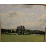 'Barrington Trees', oil on board, signed K Gribble lower right, (23.5cm x 28.5cm), framed, artist'