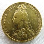 Queen Victoria 1889 sovereign