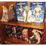 SELECTION OF BOXED STAR WARS 'THE PHANTOM MENACE' AND 'ATTACK OF THE CLONES' 12" FIGURES INCLUDING