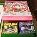 BOXED COMMODORE AMIGA 500 CARTOON CLASSICS COMPUTER, BOXED GRANDSTAND CAVEMAN ARCADE GAME AND