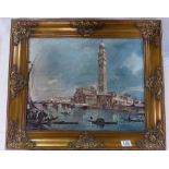 Canvas print of Florence in gilt frame