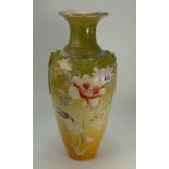 Large 20th Century Japanese export earthenware vase (damaged).