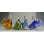 A collection of Royal Doulton ladies to include Kirsty HN2381, Clarrissa HN2345,