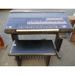 Yamaha Electone HS8 free standing organ and stool complete with instructions and hard drive.