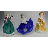 Royal Doulton Lady figures Christmas Day 2001 HN4315,