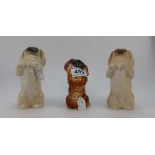 Beswick Pekingese 1059 and Pekingese begging 2982 in both gloss and matt (3)