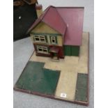 Dolls house with 9 separate rooms,