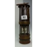 A Hailwood and Ackroyd miners lamp No.